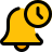 external snooze-an-alarm-on-portable-devices-with-timer-and-bell-logotype-date-filled-tal-revivo icon