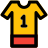 external soccer-jersey-for-the-sports-player-with-number-one-sport-filled-tal-revivo icon