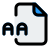 external the-aa-file-extension-is-a-file-format-associated-to-audible-audio-book-audio-filled-tal-revivo icon