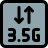 external third-generation-of-mobile-internet-connectivity-layout-network-filled-tal-revivo icon
