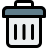 external trash-can-with-lid-for-recycle-garbage-basic-filled-tal-revivo icon