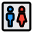 external visiting-room-with-couples-on-stickman-logotype-hospital-filled-tal-revivo icon