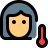 external woman-measuring-the-temperature-of-body-through-thermometer-corona-filled-tal-revivo icon