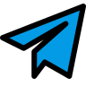 Social icon: Telegram