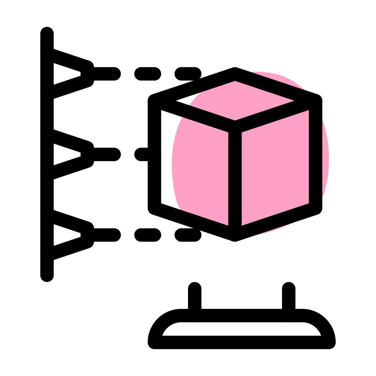 3d printing process icon