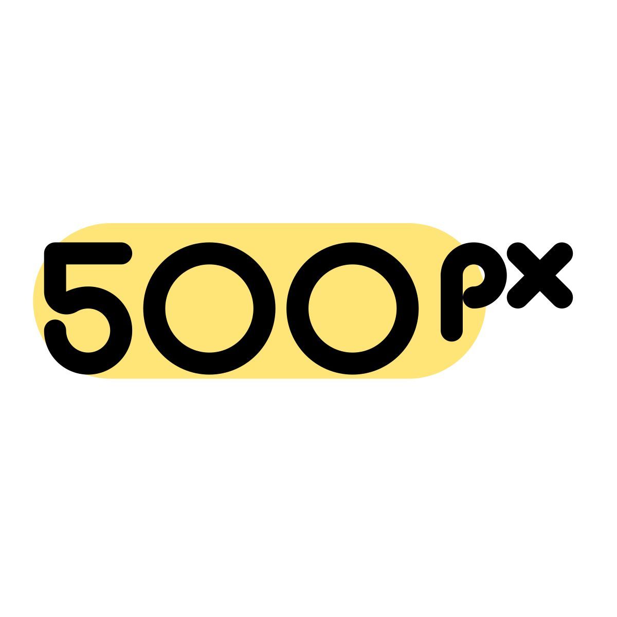 500px icon