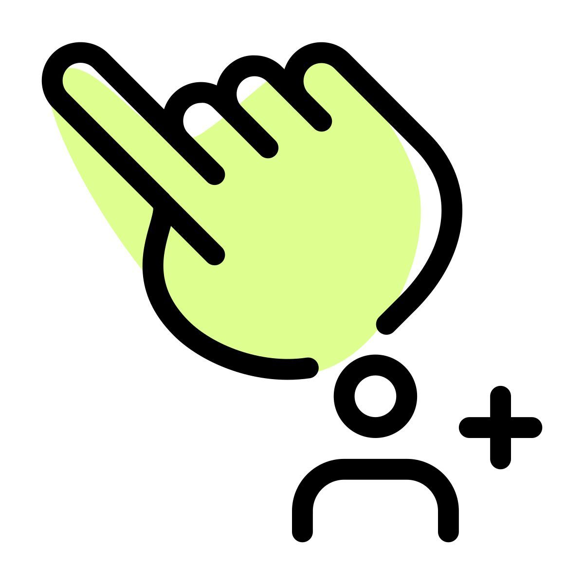 사용자 추가를 탭하세요 icon