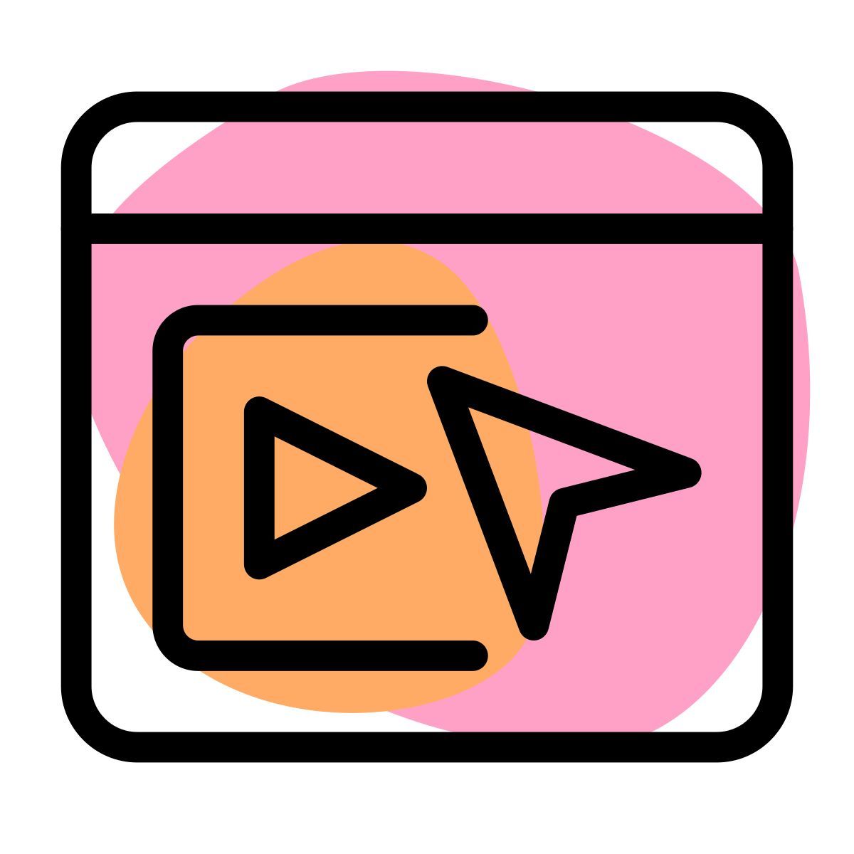click video icon