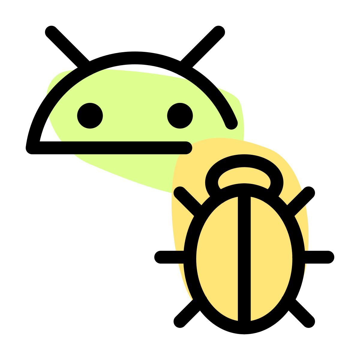 안드로이드 버그 icon