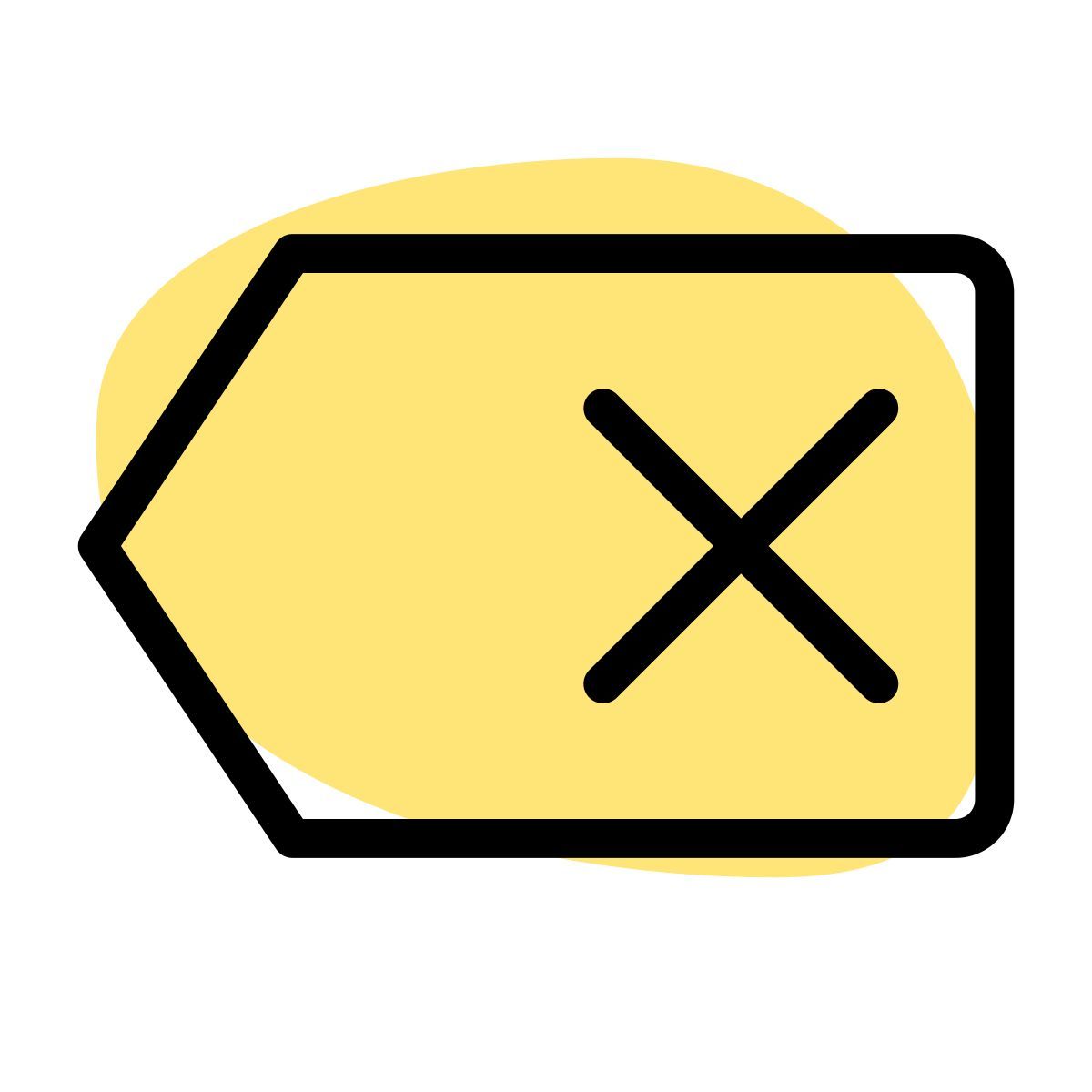 backspace icon