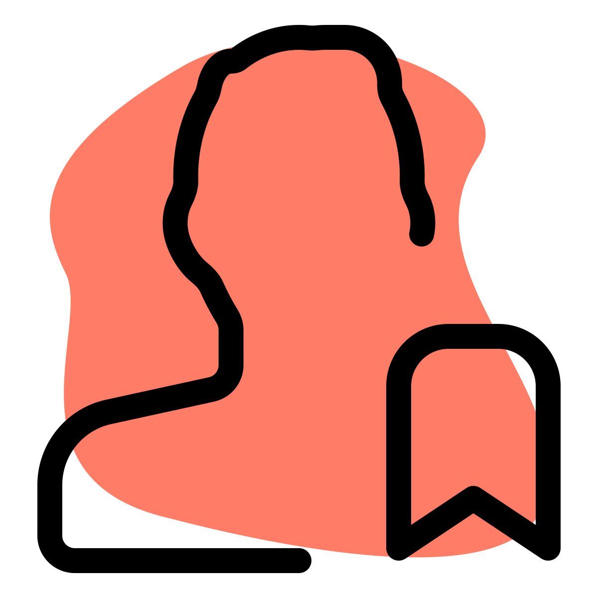 segnalibro utente icon