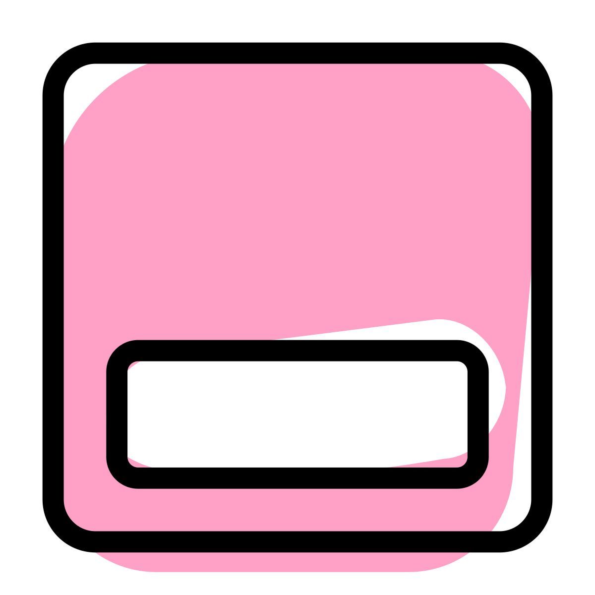bottom alignment setting adjust layout footer edit position button icon