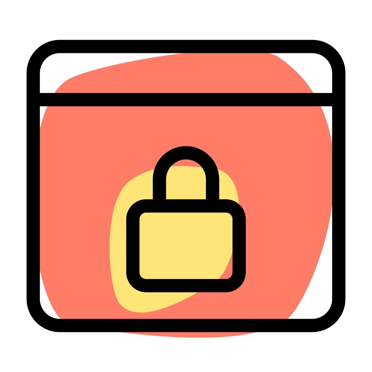 브라우저 보안 icon