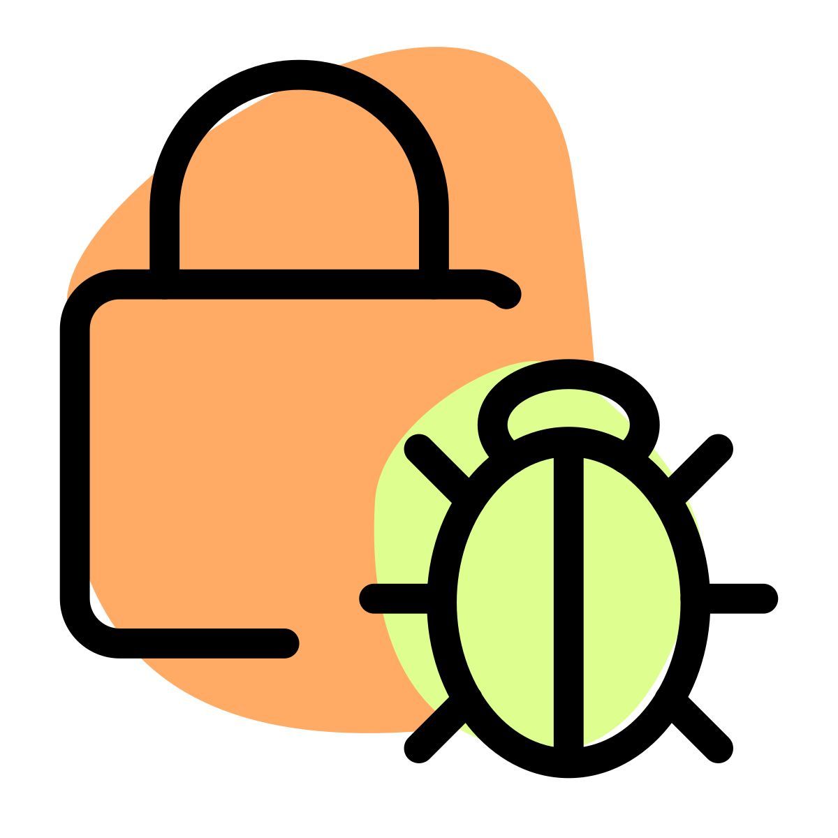 security bug icon