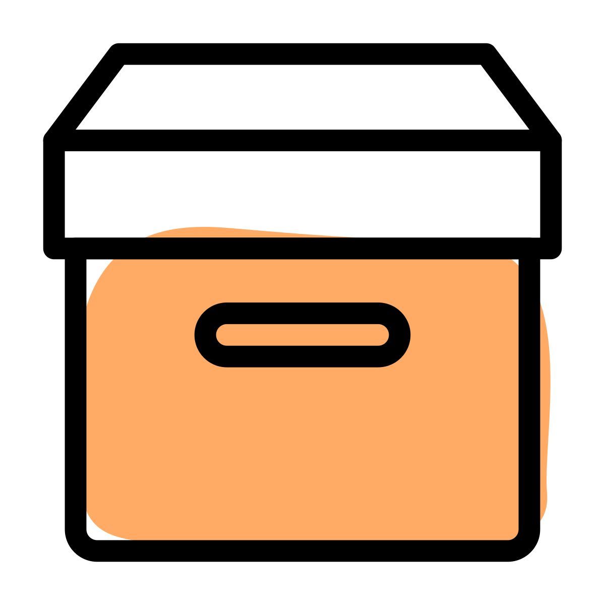 골판지 상자 icon