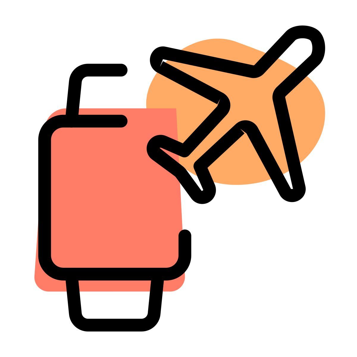 smartwatch airplane mode icon