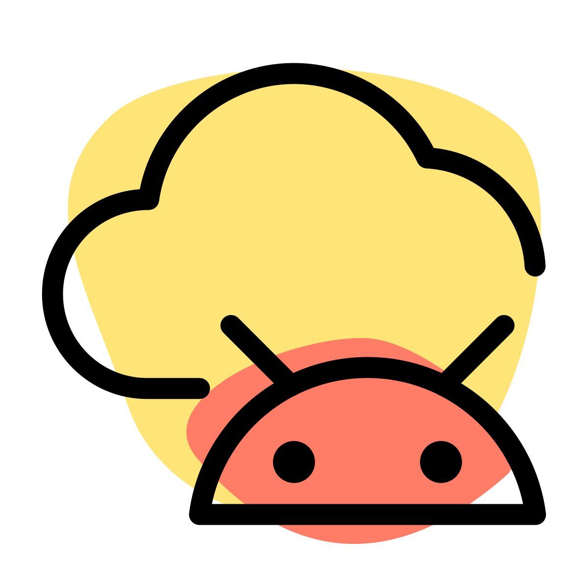 android cloud icon