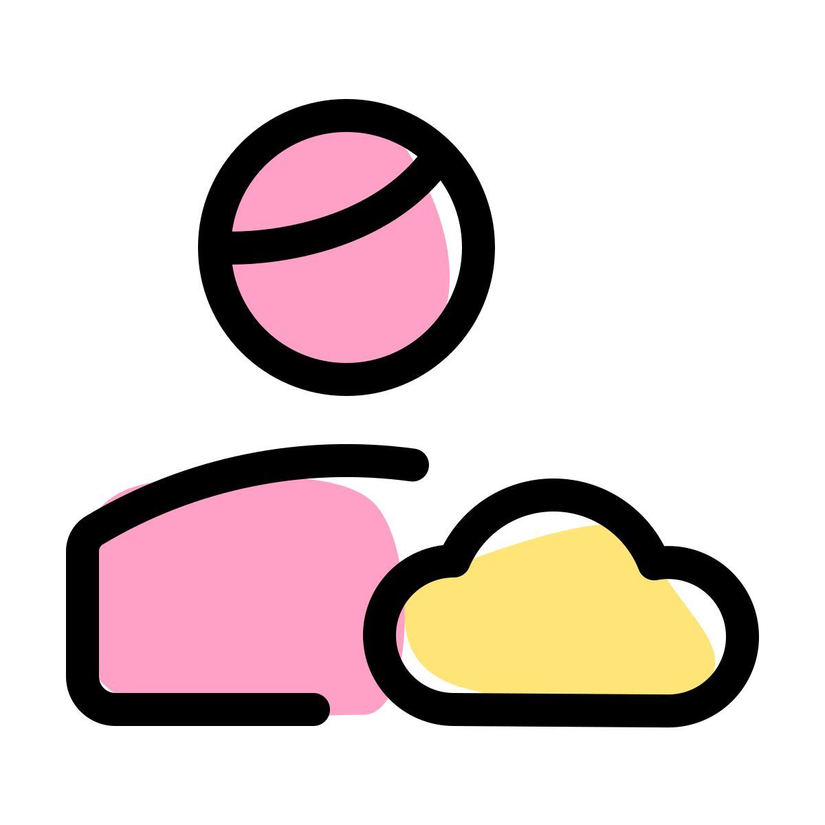 cloud user icon