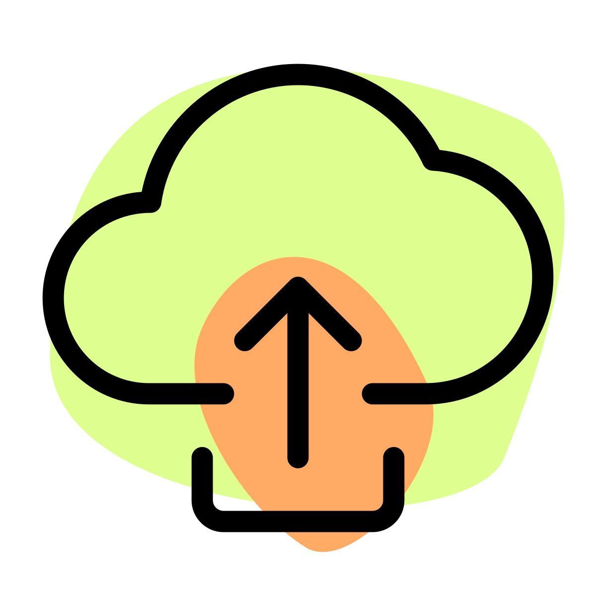 cloud upload icon