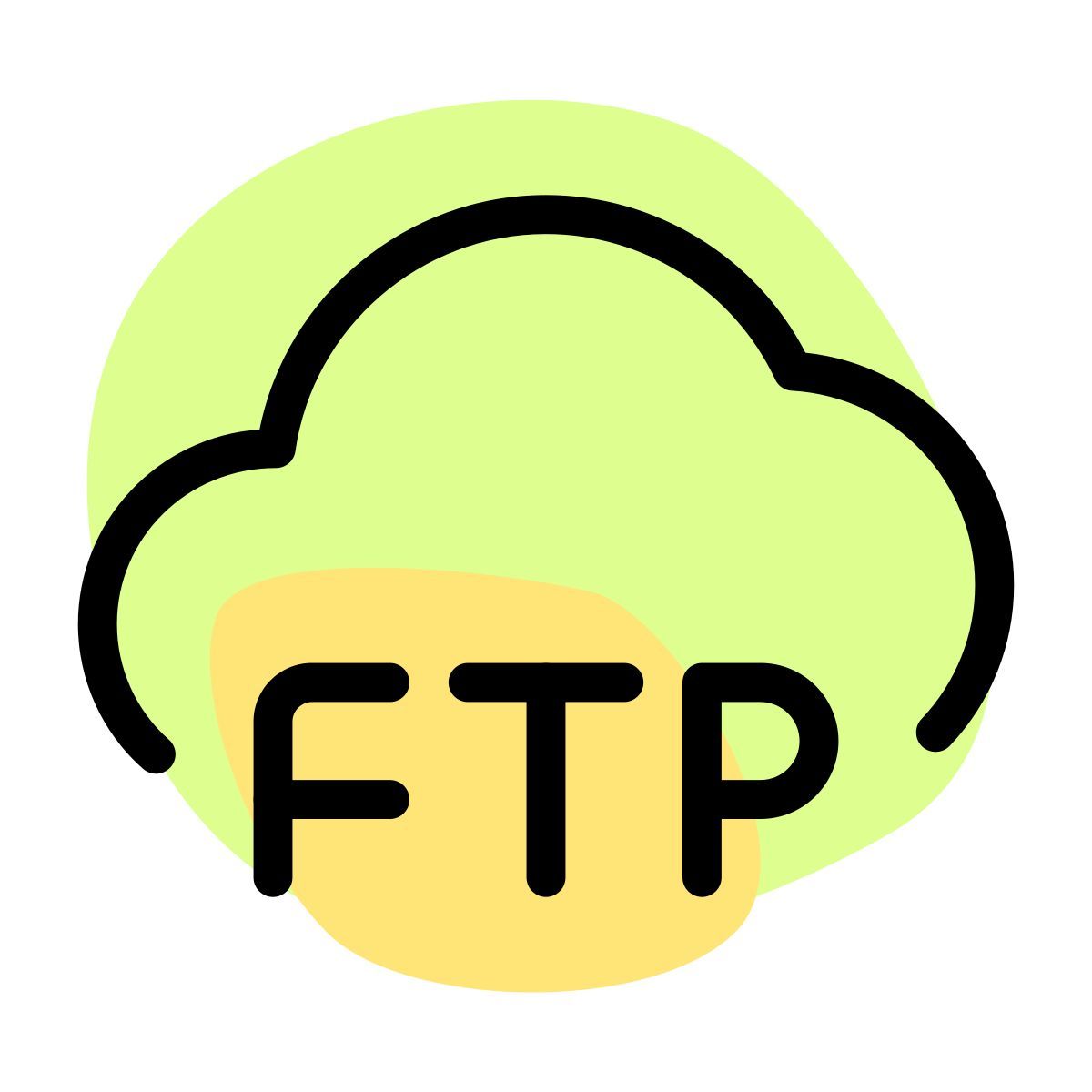 ftp cloud server icon