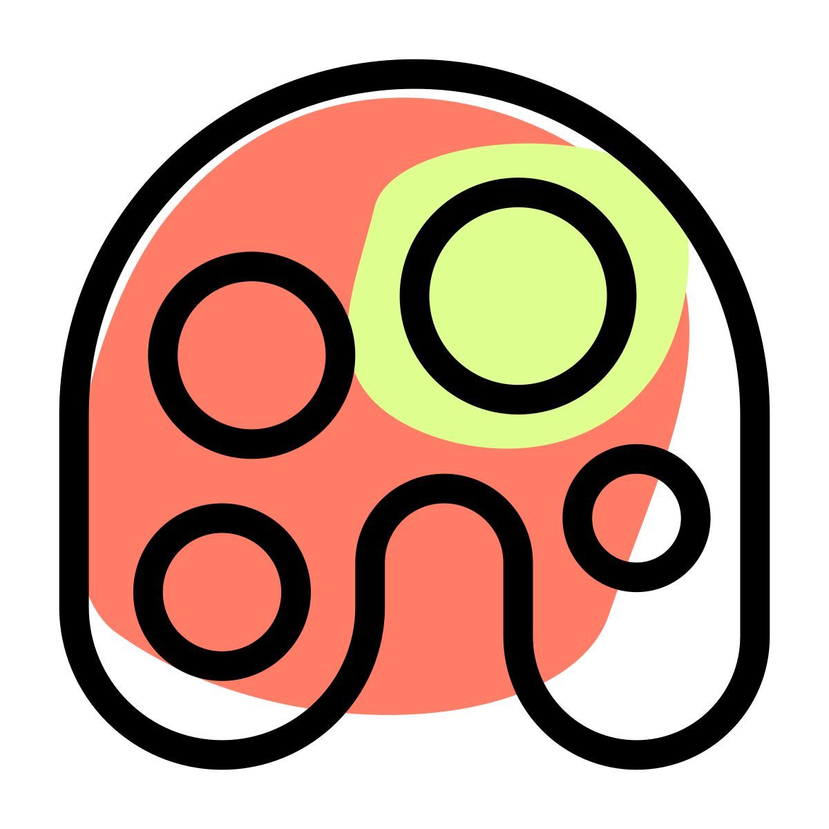 palette de couleurs icon