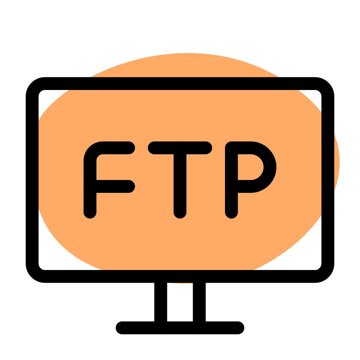 компьютерный ftp icon
