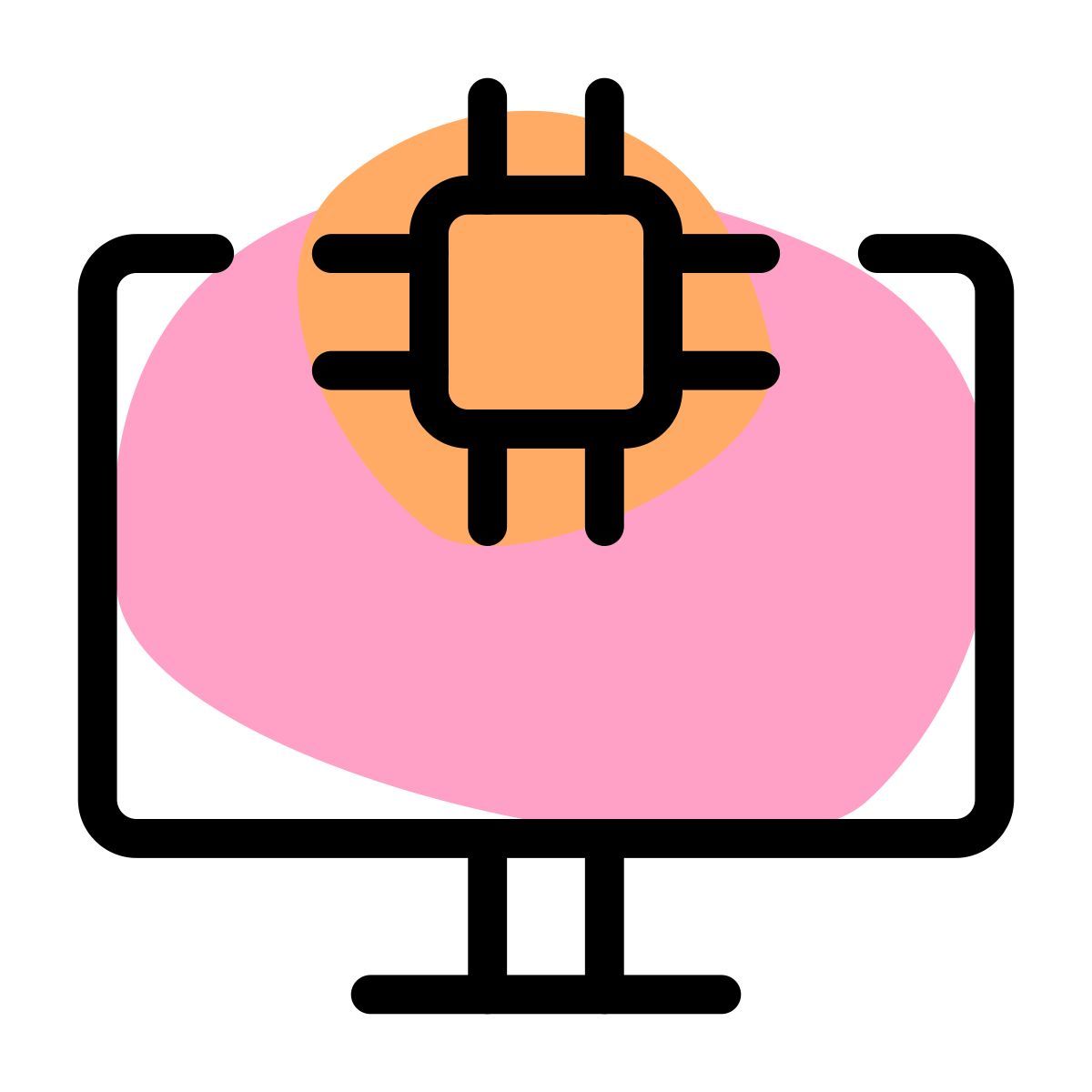 computer cpu icon