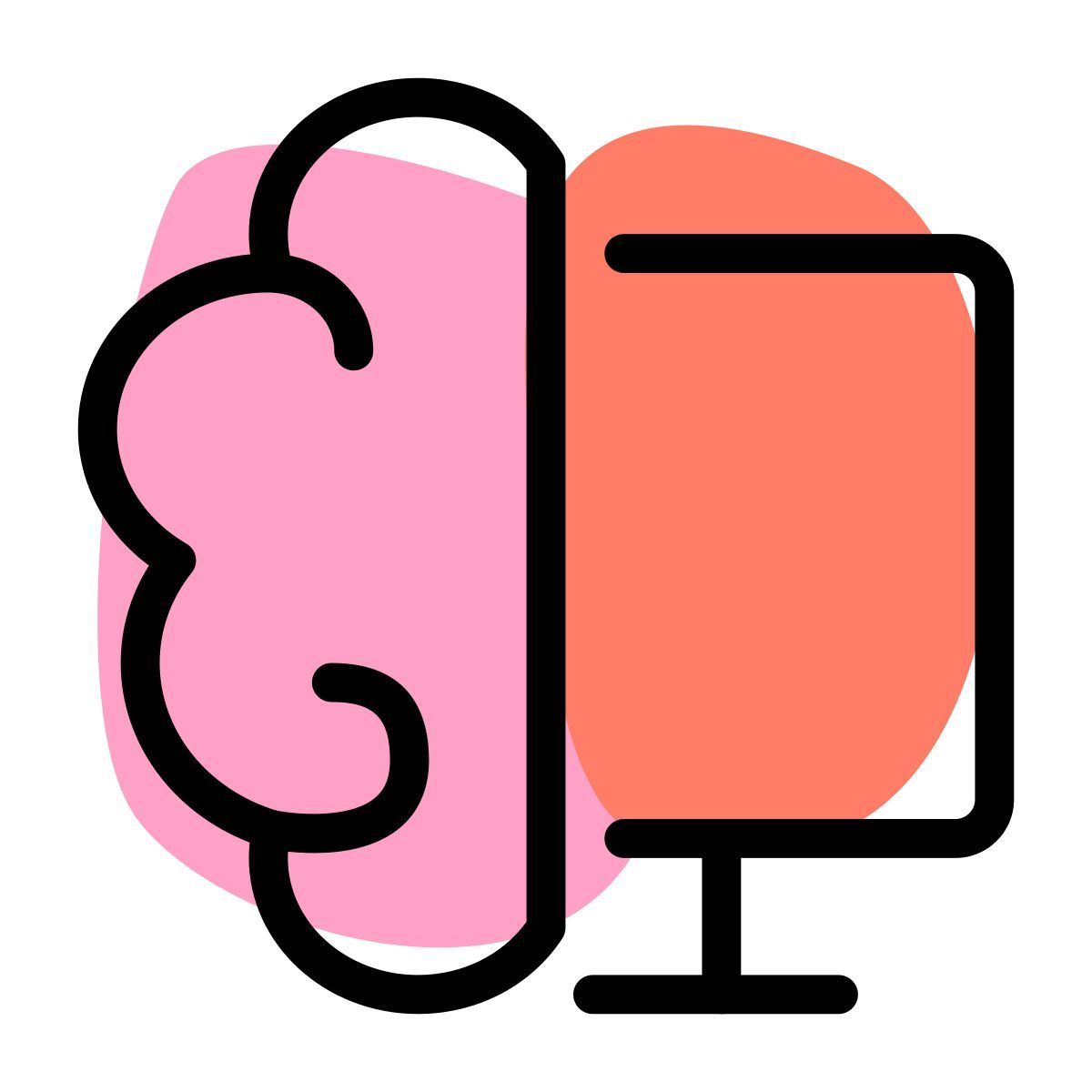 Cerveau informatique icon