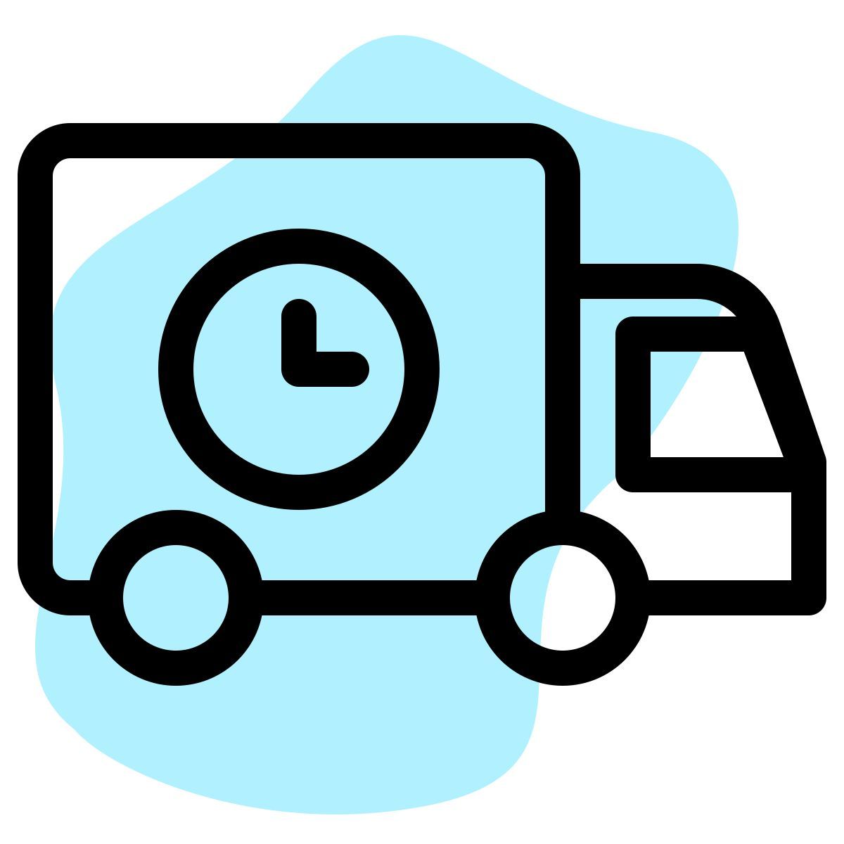 el tiempo de entrega icon