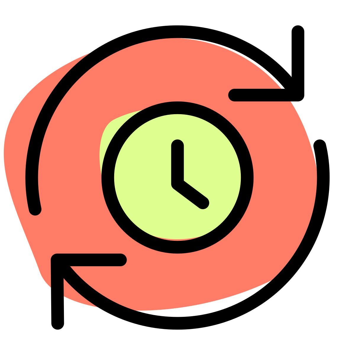 동기화 대기열 icon