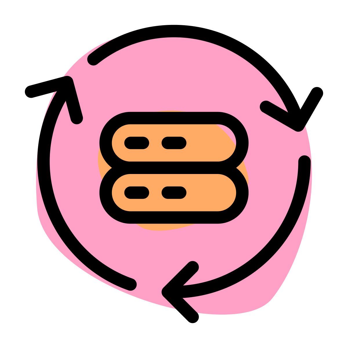 database syncing icon