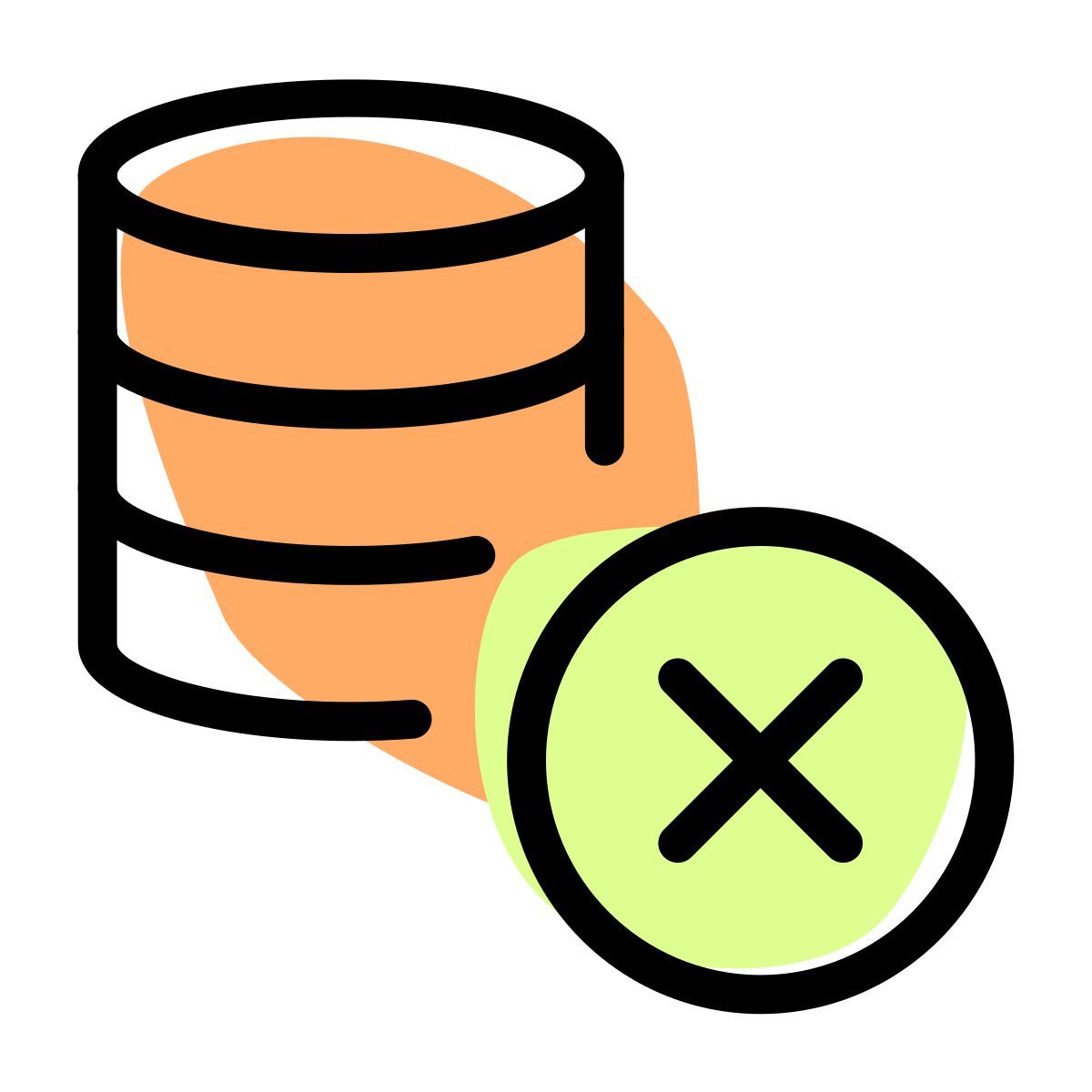 elimina database icon