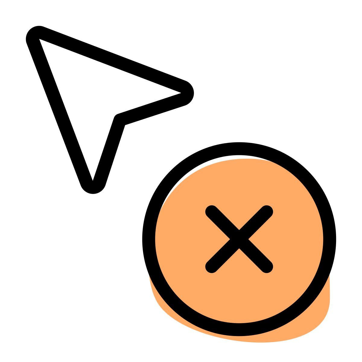 remove selection icon