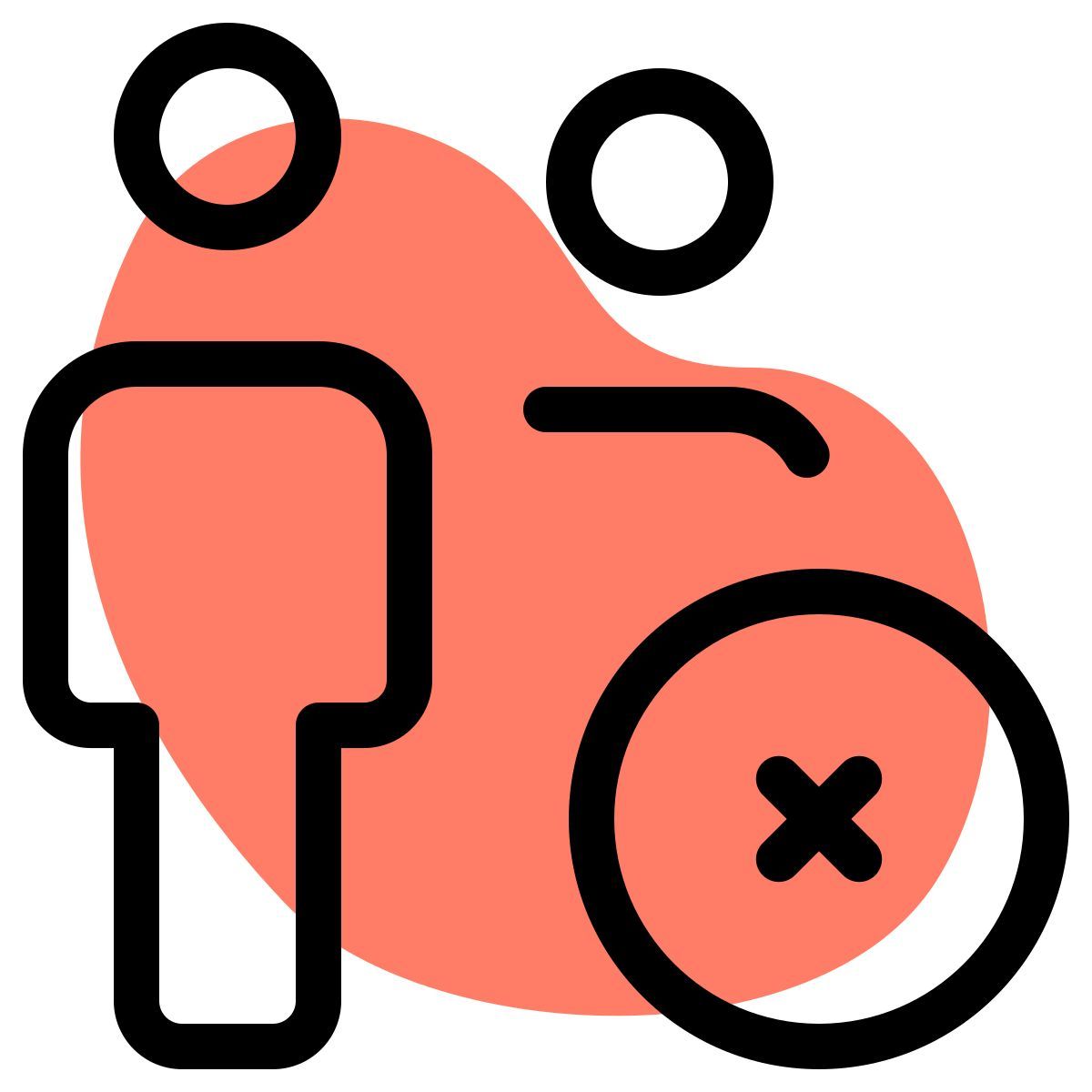 eliminar usuarios icon