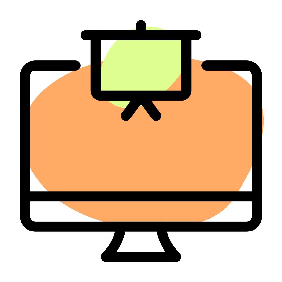 présentation informatique icon