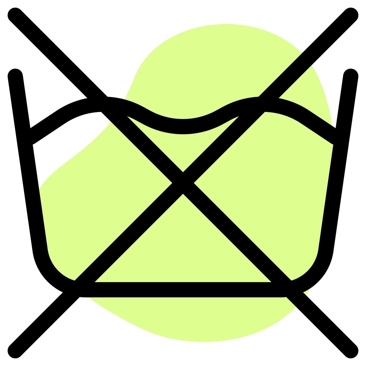do not wash icon