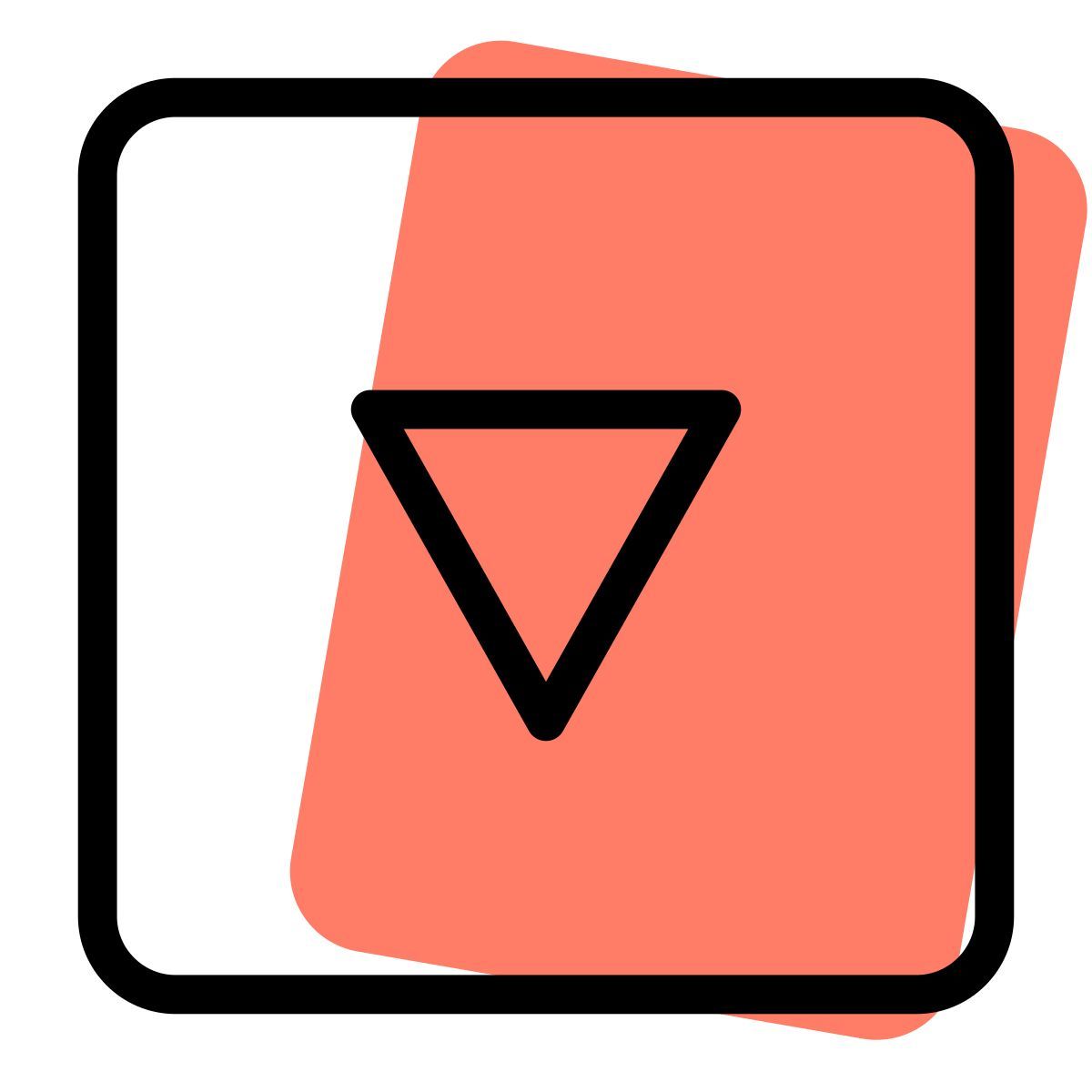 아래쪽 화살표 키 icon