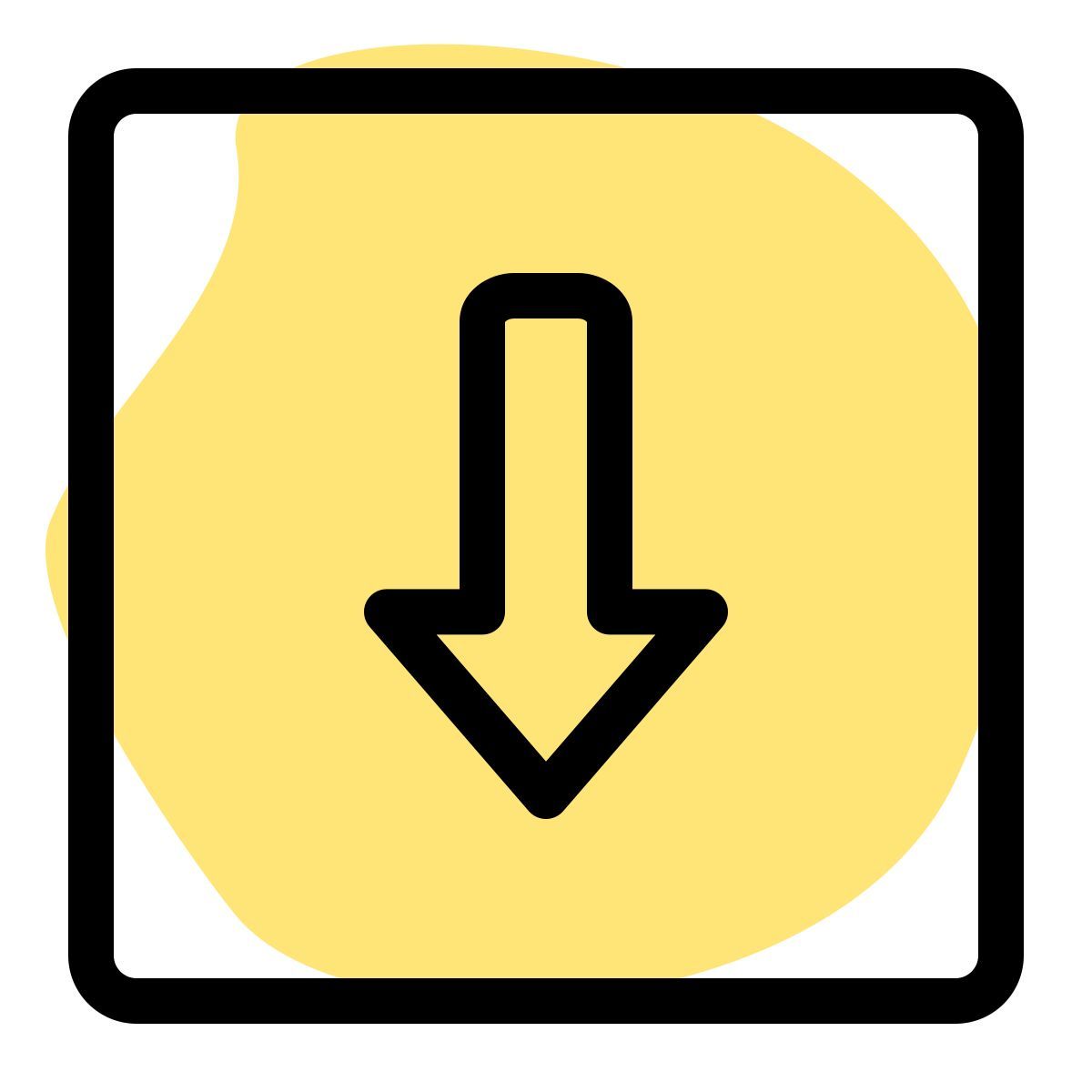 flèche vers le bas icon