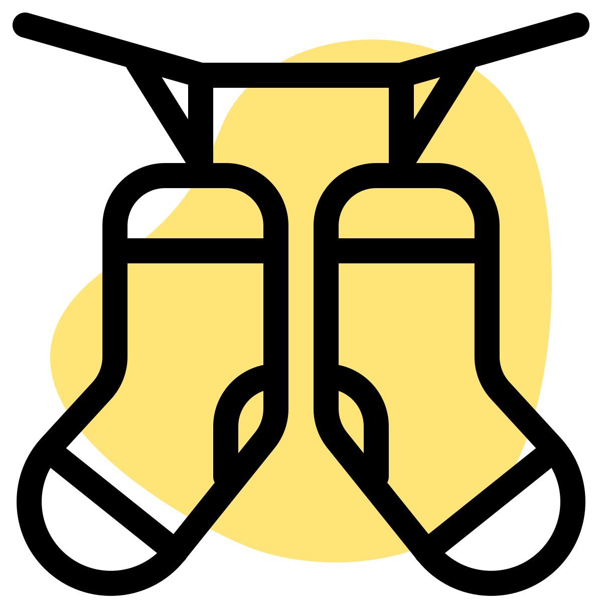 drying socks icon