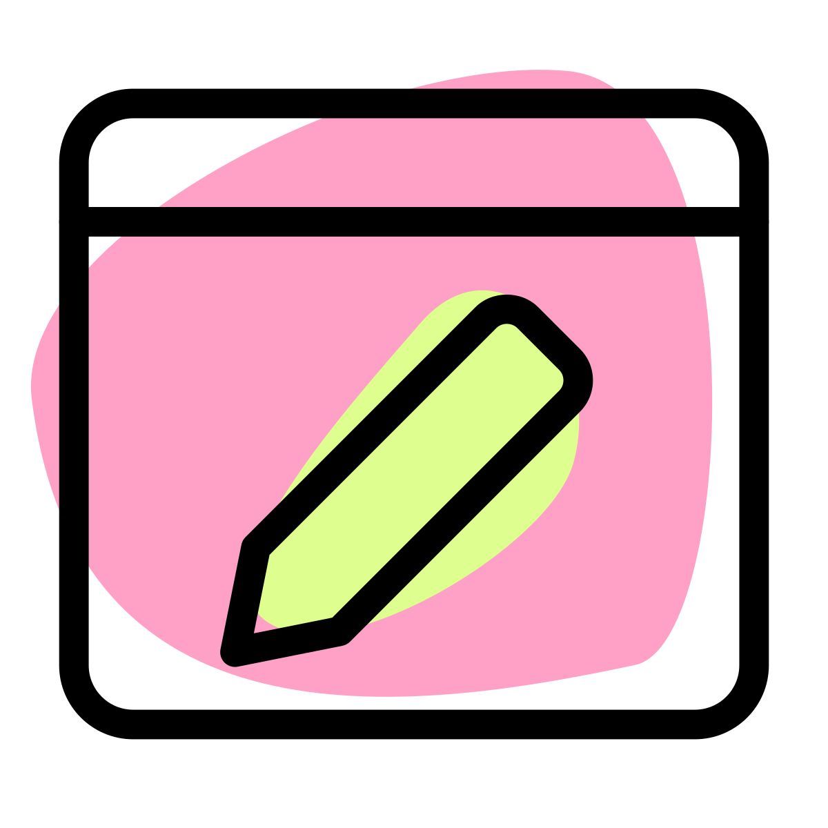 edit webpage icon