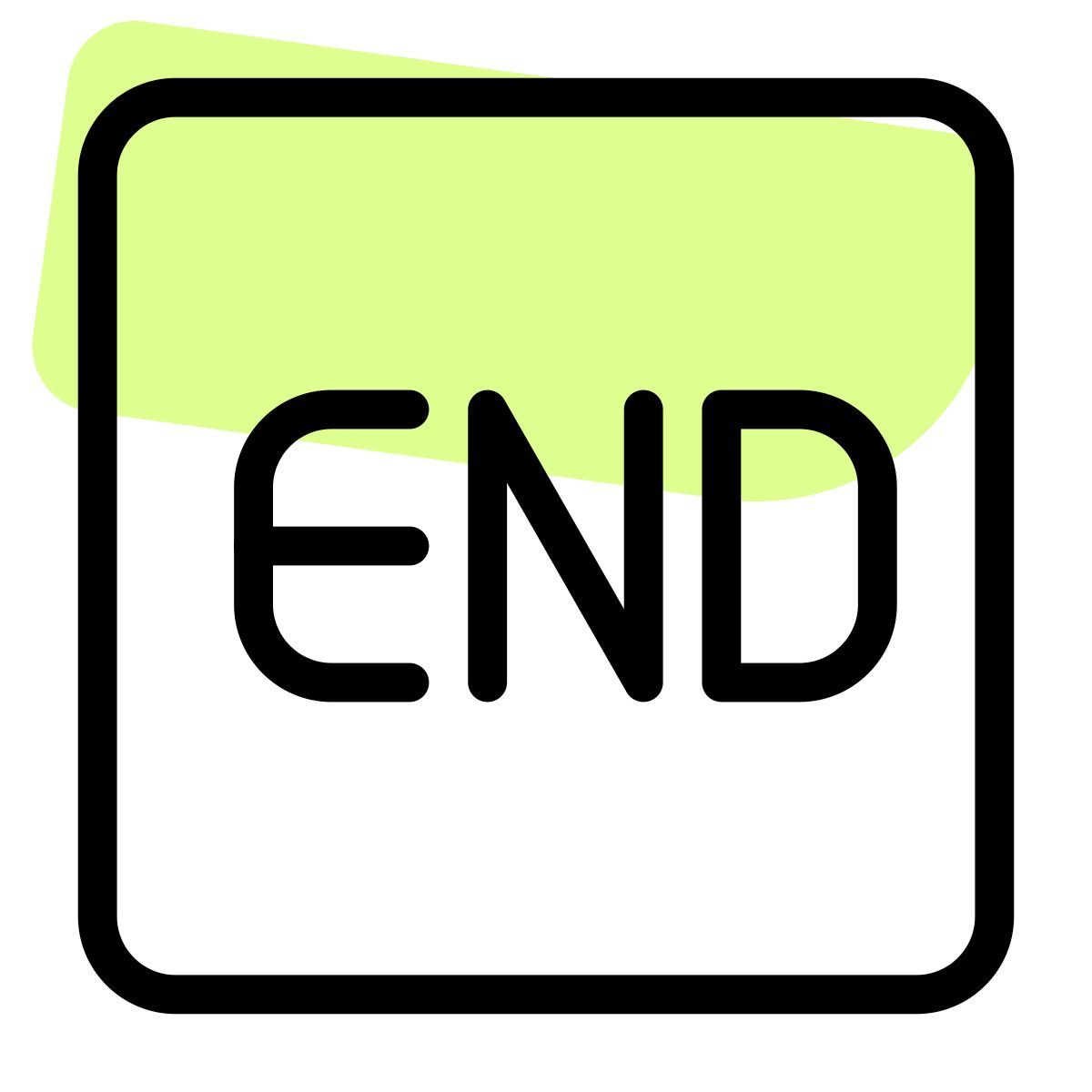 end key icon