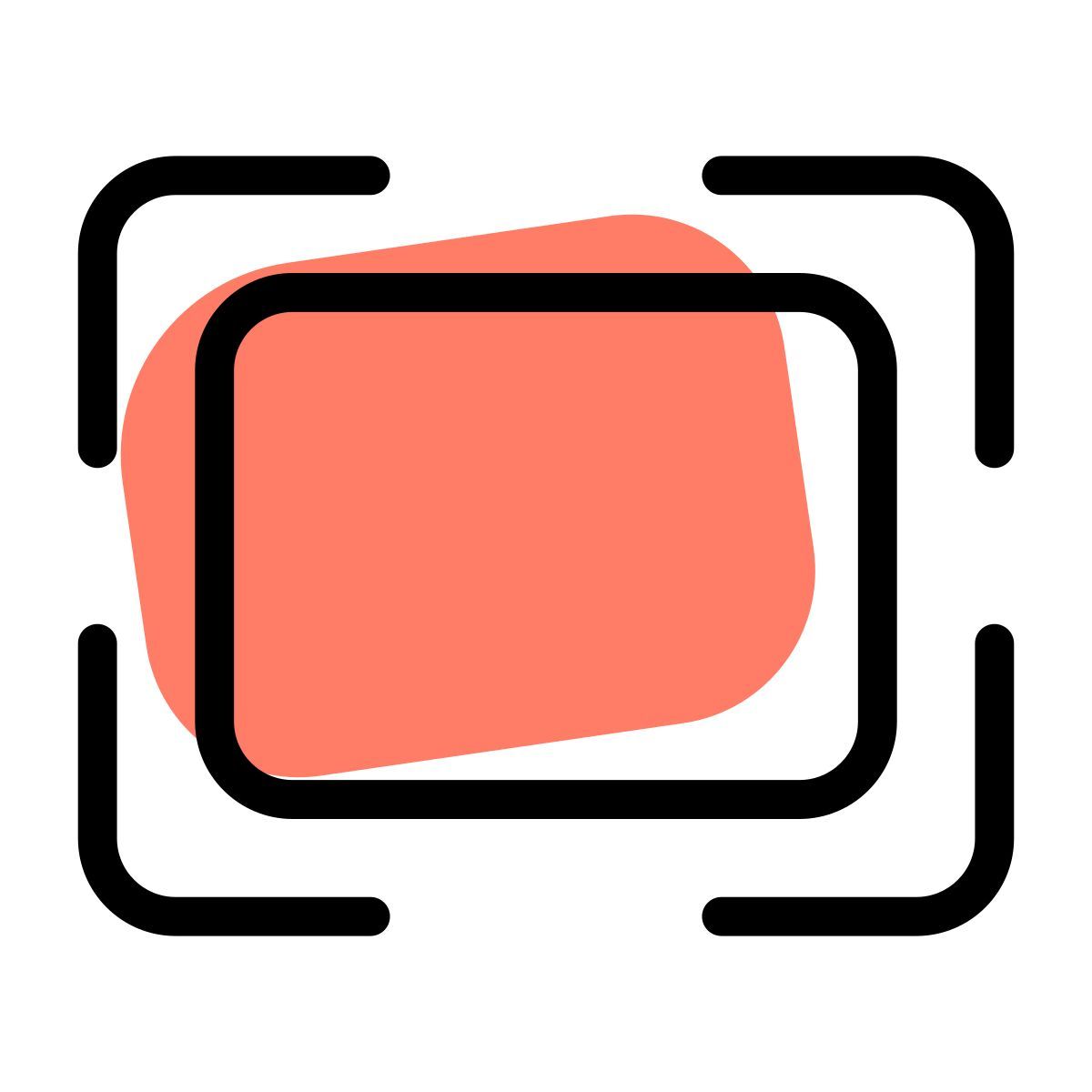 enlarge maximum resolution fit to screen large stretch and zoom in icon