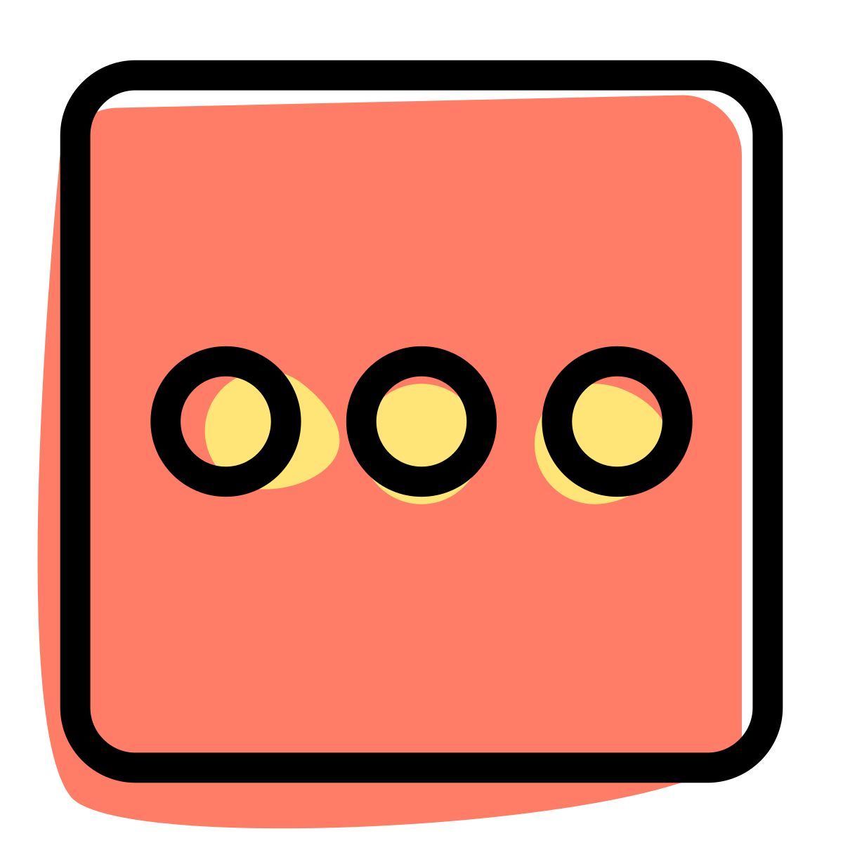 squared menu icon