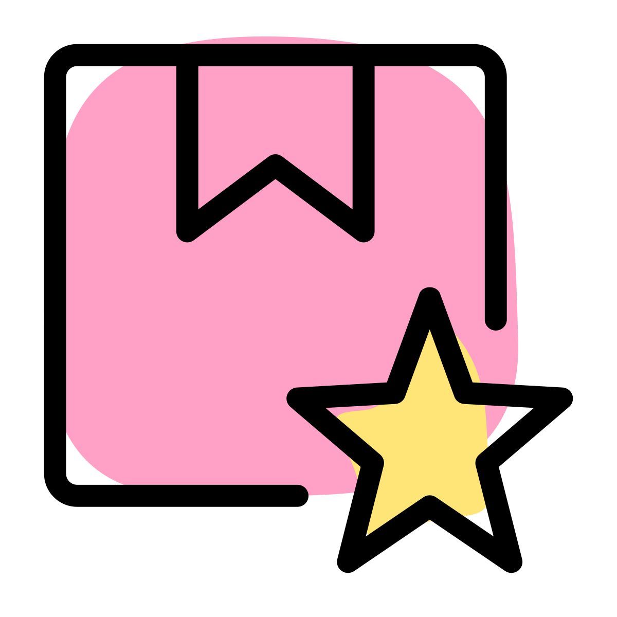 starred parcel icon