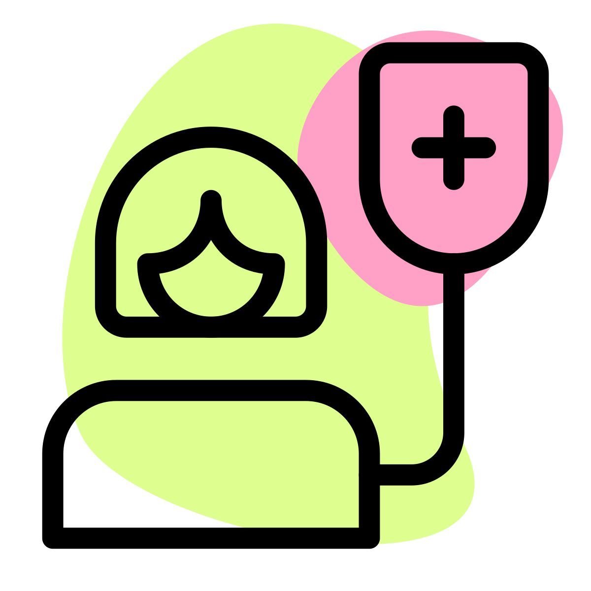 paciente femenina icon