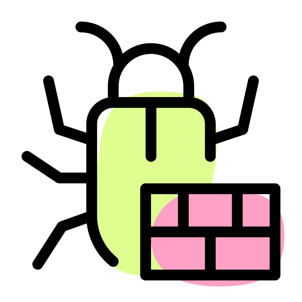 firewall security threat icon