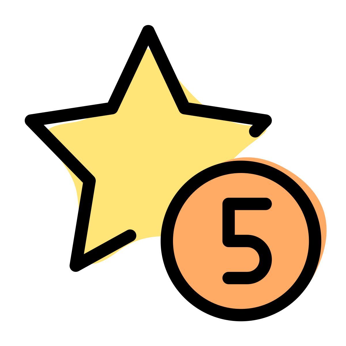 five stars icon