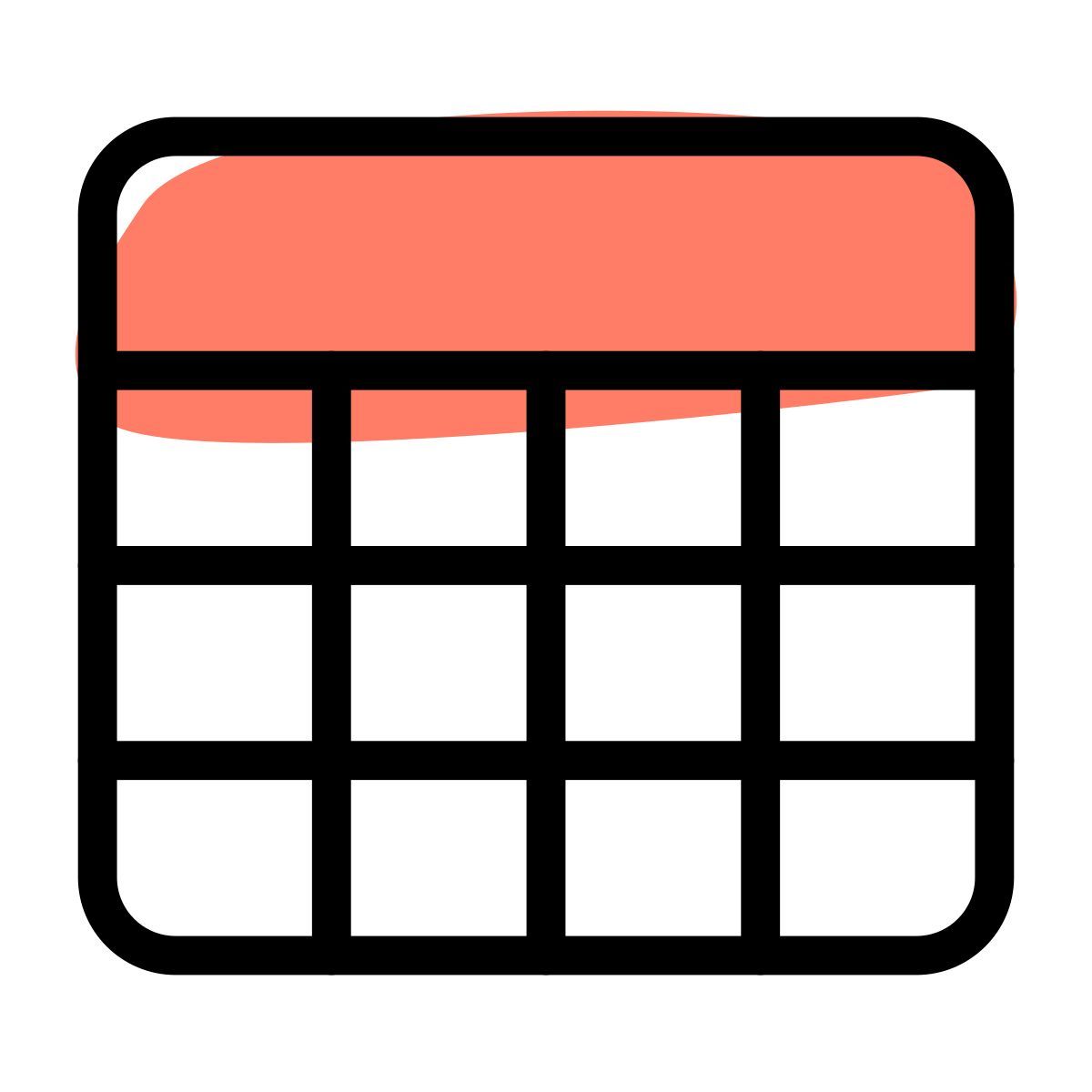 worksheet table icon