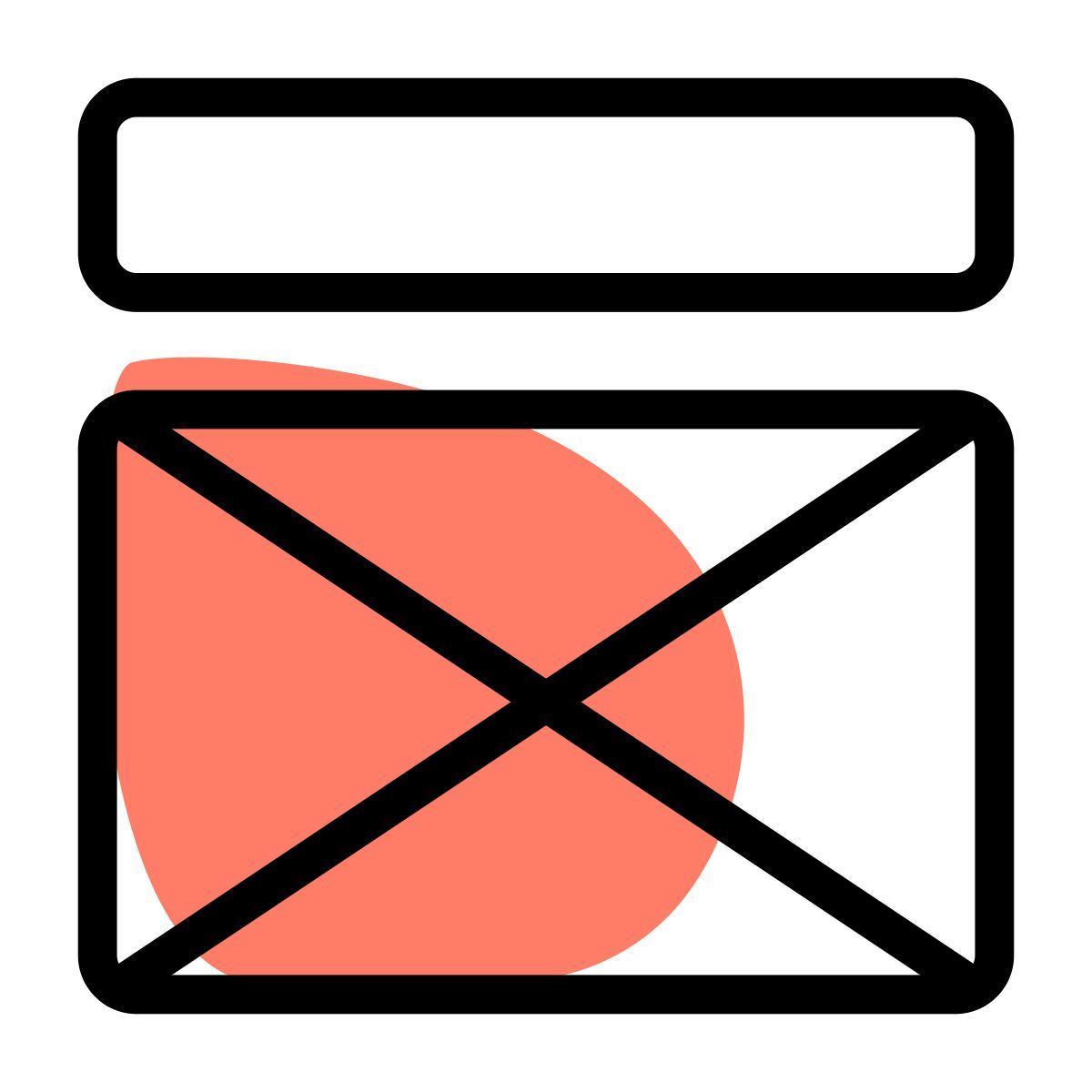 plantilla de diseño de título icon
