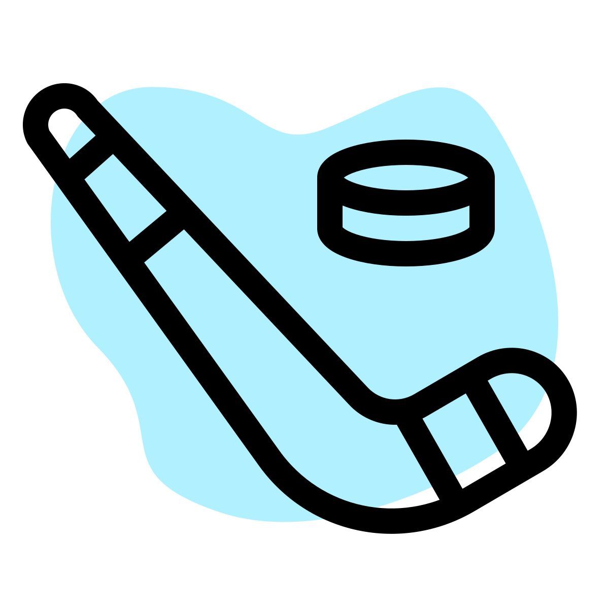 hockey sur glace icon